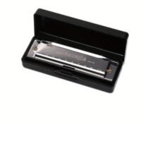 Megarya MegArya 10 Holes Harmonica Mouth Organ Musical Instrument Beginner Teaching Playing Gift Copper Core Resin Harmonica (Silver)