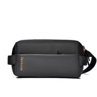 Skycare Men's Chest Bag, Waterproof Crossbody Shoulder Bag with Large Capacity for Commuting and Traveling