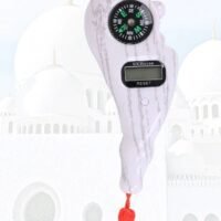 DubaiGallery Tasbih Counter Digital Tally Counter With Compass New Version Muslim Prayer Counter, Rotating Prayer Beads
