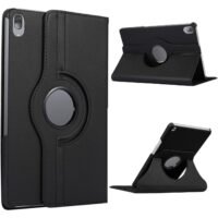 VKL Case Compatible with Honor Pad 8 2022 Case Cover 12 inch Multifunctional Leather Cover Swivel Unique Stand Anti-Fall Auto Sleep/Wake (Black)