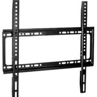 Generic TV Wall Mount 26-63 Inches Ultra Strong Slim Fixed TV Bracket Heavy Duty Ultra Super Strong 50KG TV Wall Mount with Wall Fixing Kit for Flat Curved Screen TV LED, LCD OLED and Plasma 50Kg