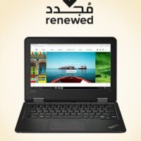 Lenovo Renewed - Thinkpad 11e Yoga Laptop With 11.6-Inch HD Touch Screen Display,Celeron /5th Gen/4GB DDR4 RAM/128GB SSD/Windows 10 Pro English Black