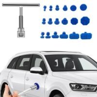GROIC Dent Puller Glue Tabs,Car Paintless Dent Repair Tools Set,PDR Paintless Dent Repair Kit,Car Dent Puller Removal Dent Remover Kit