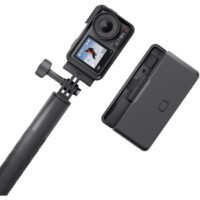 dji Osmo Action 4 Adventure Combo - 4K/120fps Waterproof Camera With 1/1.3-Inch Sensor 10-bit & D-Log M Color Performance 155° Wide FOV 3 Extra Batteries - UAE Version With Official Warranty Support