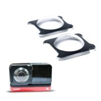 Generic Sticky Dual Lens Guards for Insta360 One RS/ONE R Panoramic Lens Accessories with Silicone Lens Cover