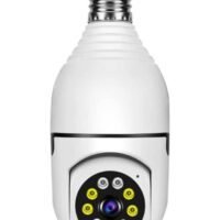 ELTRAZONE 1080P Wireless Tovnet Wifi Pan/Tilt Light Bulb Security Camera, 360 Degrees 3.0MP Cam Home Surveillance CCTV Panoramic IP Camera, with Night Vision