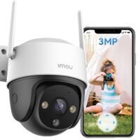 Cruiser SE+ 2K Camera, Outdoor Security Camera for Home, WiFi CCTV Camera for Home, Surveilliance Camera with 360° Coverage, Human/Motion Detection, Smart Night Vision, IP66, Two-Way Talk