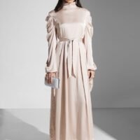 Khizana Puff Sleeve Detail Dress
