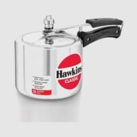 Hawkins 3Liters Aluminium Classic Inner Lid Tall Design Pressure Cooker Made From Pure Virgin Exterior Mirror Polished Silver 3 liter Silver