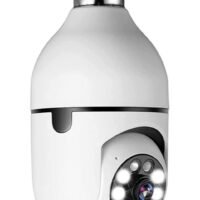 Generic Pan Tilt Security Light Camera V380 130W dpi Smart Wireless WIFI Full Color Bulb Camera 2.4Ghz 360 Degree E27 Panoramic IP Camera