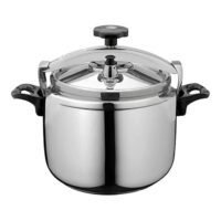 Aluminum Eco Home Kitchen Pressure Cooker with Lid Dishwasher Safe & Induction Safe 5.0Ltr