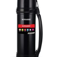 1.5L Vacuum Flask  for Hot And Cold Beverages  High Quality Stainless Steel Body with Double Wall Insulation  Unbreakable Flasks with Big Mouth for Daily Use  Portable Friendly SVF-1501