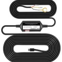 3-Lead ACC Hardwire Kit JYX05 Type-C Port for GS63HPro/GS63Pro/M580/M300S Dash Cam, 11.5ft with Fuse Kit, for Dash Camera 24H Parking Monitor, Converts 12V-24V to Output 5V/2.5A Max, Low Voltage Protection