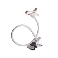 Generic Universal Adjustable Long Arms Mobile Phone Mount Holder White