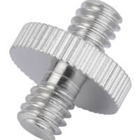 Generic 0.25 Male To 0.25 Male Camera Screw For Tripod Mount Silver