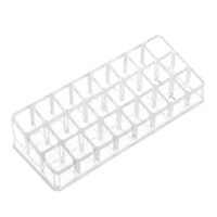 Generic 24-Slot Lipstick Organizer Clear
