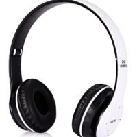 Generic Stereo Bluetooth Wireless On-Ear Headphone White/Black