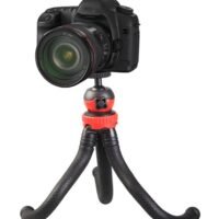 docooler Flexible Tripod Octopus Spider Stand Holder With Ball Head Black/Orange