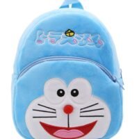 Generic Doremon Design Zipper Backpack Blue