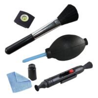 Generic 5-Piece Spirit Cleaning Kit For Camera Multicolour