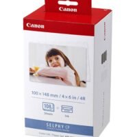 Canon A6 SELPHY CP Color Ink/Paper Set KP-108IN A6