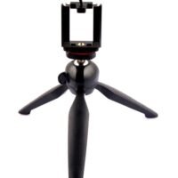 Generic YT-228 Mini Tripod For Smartphones and Camera Black