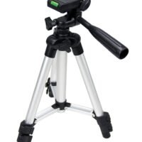 Generic Lightweight Tripod Stand For Cameras Silver/Black