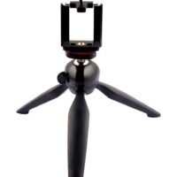 Generic YT-228 Mini Tripod Holder Set Black