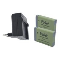 DMK 2 X Nb-13L Batteries, 1 X Nb-13L Charger For Canon Powershot G5X G7X G9X  Cameras Black