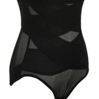 Generic High Waist Hip Control Shapewear Black