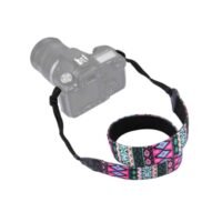 Generic Shoulder Strap For SLR/DSLR Nikon/Canon/Sony/Panasonic Purple/Green/Blue