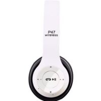 Generic P47 Bluetooth Headset White/Black