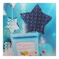 Generic Star Pattern Background Backdrop Blue/Brown