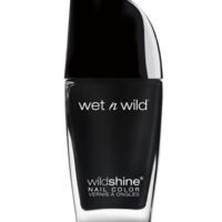 Shine Nail Color Black Cream