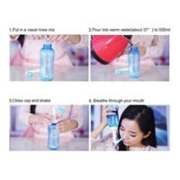 Generic Nose Cleaner Bottle White/Blue