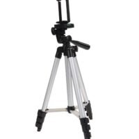 Generic Flexible Portable Aluminum Camera Camcorder Tripod Stand Black/Silver
