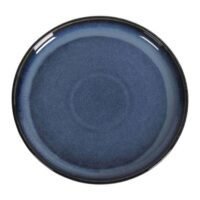 Sharpdo Round Kiln Dinner Plate Blue 10inch