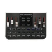 Generic Audio Mixer Professional Karaoke Steamer V587 Black