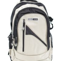Nylon Zipper Backpack 24-Inch Beige