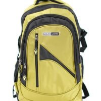 Nylon Zipper Back Pack Green