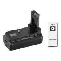 Generic Vertical Battery Grip Holder For Nikon D5100/D5200 DSLR Camera With IR Remote Control Black/Silver