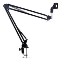 Generic Metal Adjustable Studio Microphone Stand Suspension Boom Table Bracket