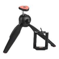 Yungteng Mini Tripod Mount Stand For Digital Camera, iPhone And Samsung Black