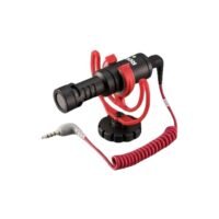 RODE On-Camera Microphone With Rycote Lyre Shock Mount Videomicro Black/Red