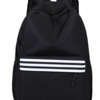 Generic Large Capacity Stylish Backpack Black/White