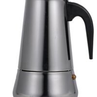 Generic 6 Cup Espresso Coffee Maker Moka Pot 300.0 ml H23063-3 Silver/Black/Grey