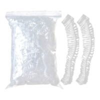 Generic 50-Piece Disposable Shower Cap Set White