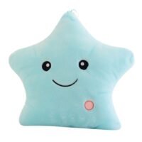 Generic Plush Stars Shaped Pillow Cotton Blend Blue 40centimeter
