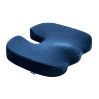 Trend Memory Foam Gel Seat Cushion Polyester Blue 44x34x7centimeter