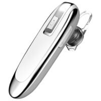 Generic In-Ear Bluetooth Headphones With Mic White/Silver